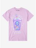 Pink Alien Boba Boyfriend Fit Girls T-Shirt, MULTI, hi-res