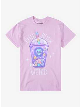 Pink Alien Boba Boyfriend Fit Girls T-Shirt, , hi-res