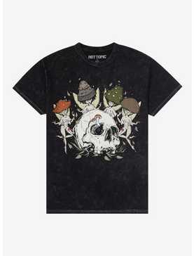 Fairy Skull Wash Boyfriend Fit Girls T-Shirt, , hi-res