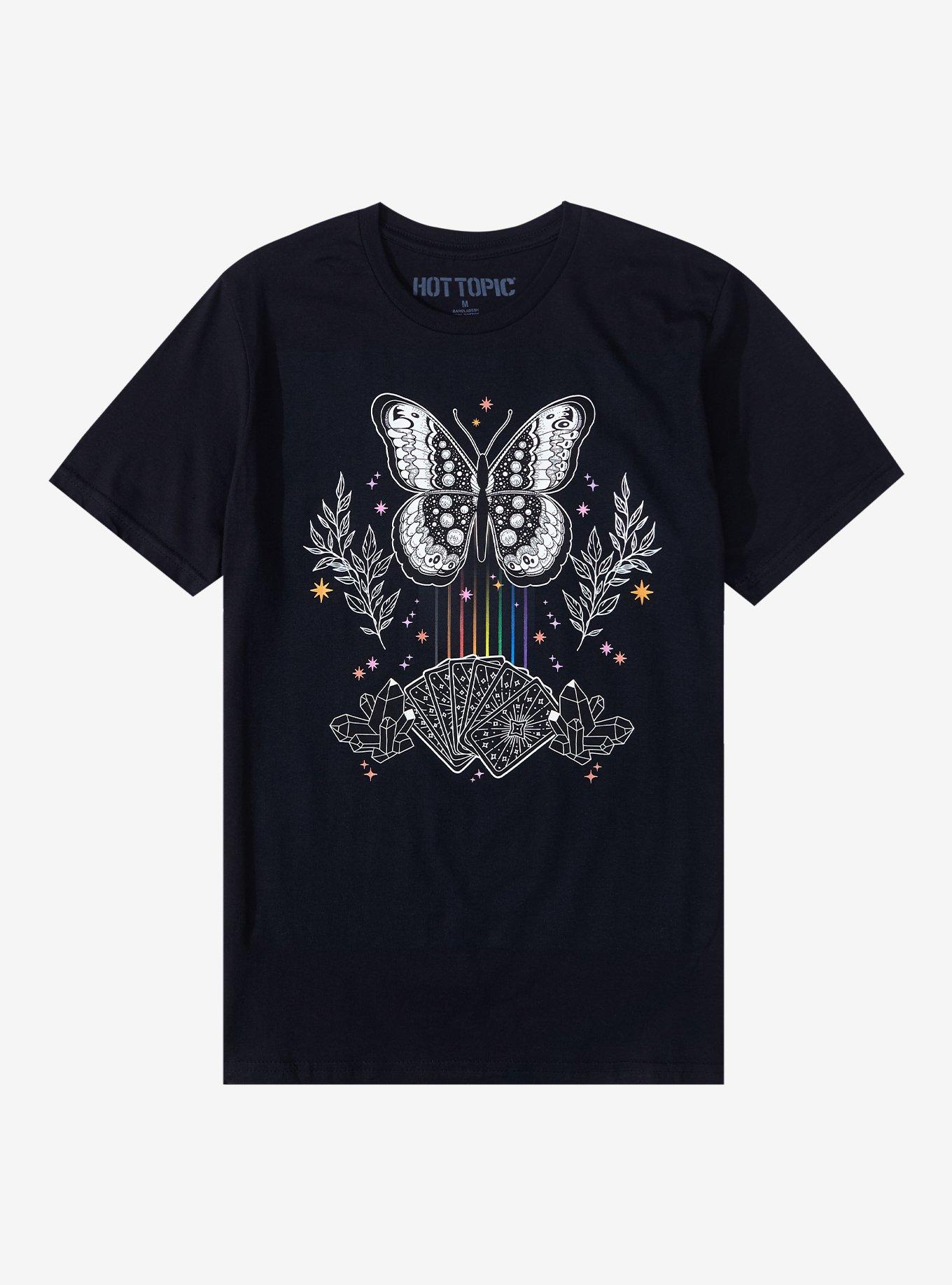 Pride Cosmic Butterfly T-Shirt | Hot Topic