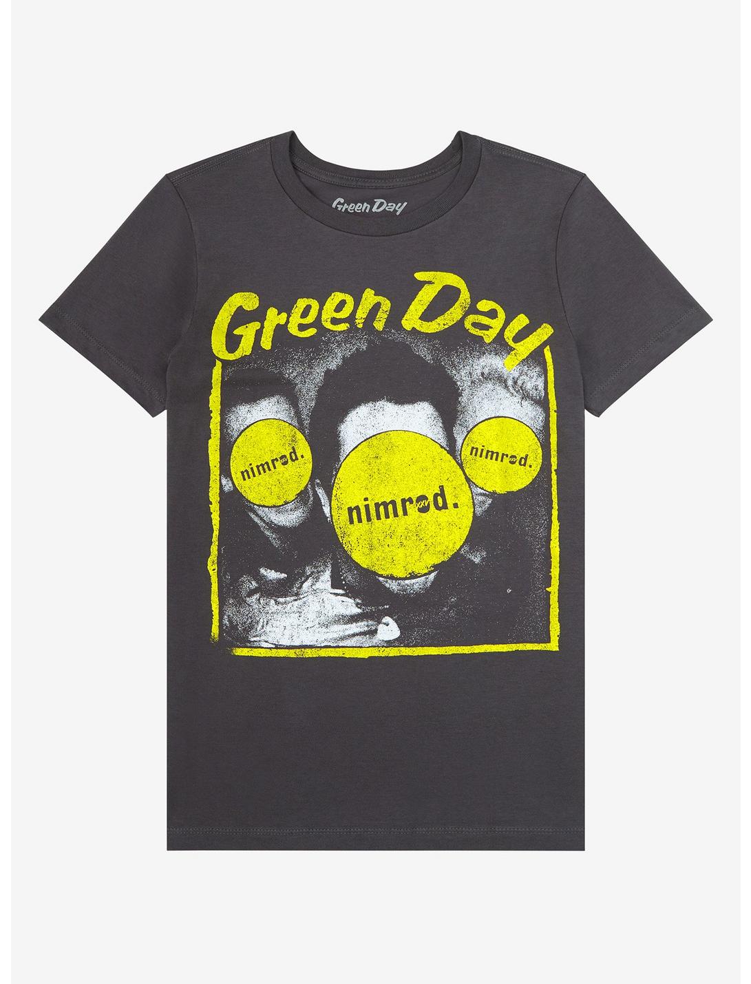 Green Day Nimrod T-Shirt, CHARCOAL, hi-res