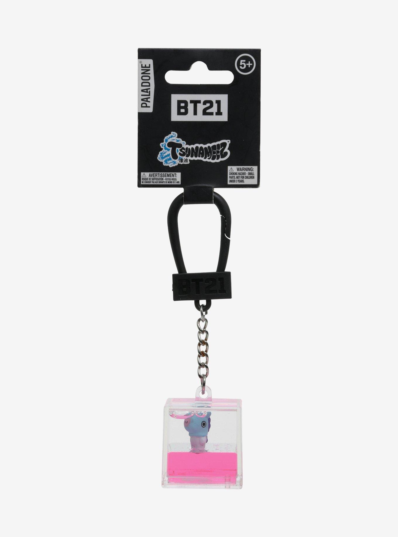 Tsunameez BT21 Character Liquid Blind Assorted Key Chain, , hi-res