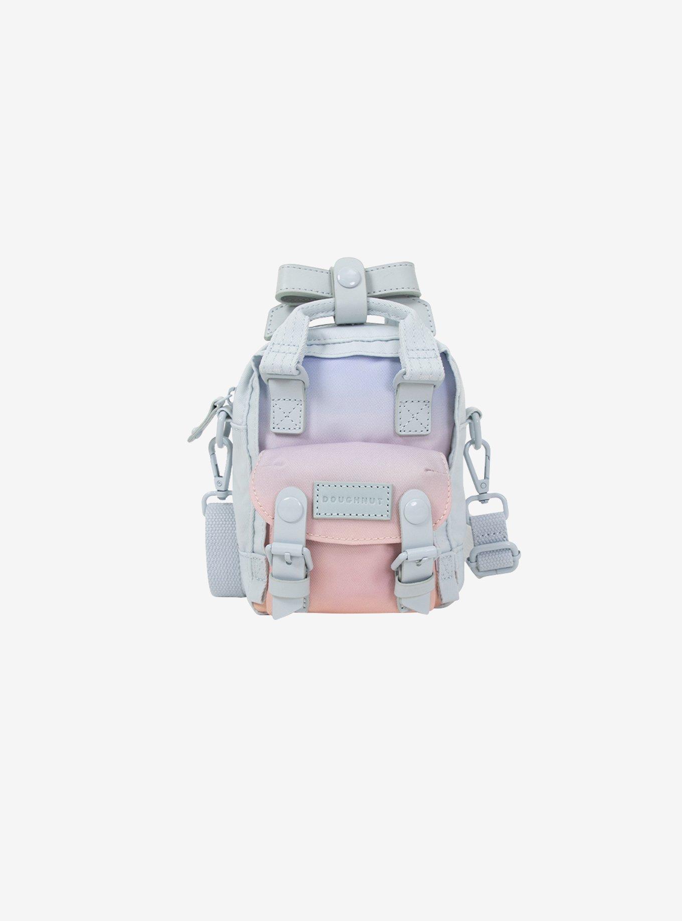 Doughnut Macaroon Mini Sky x Ribbon Blue Lotus Mini Backpack