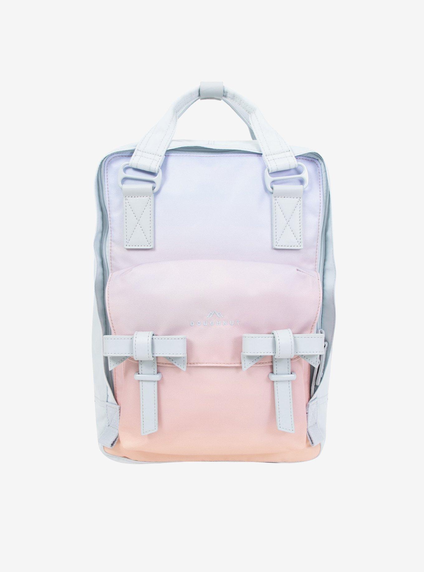 Doughnut Macaroon Sky x Ribbon Blue Lotus Backpack, , hi-res