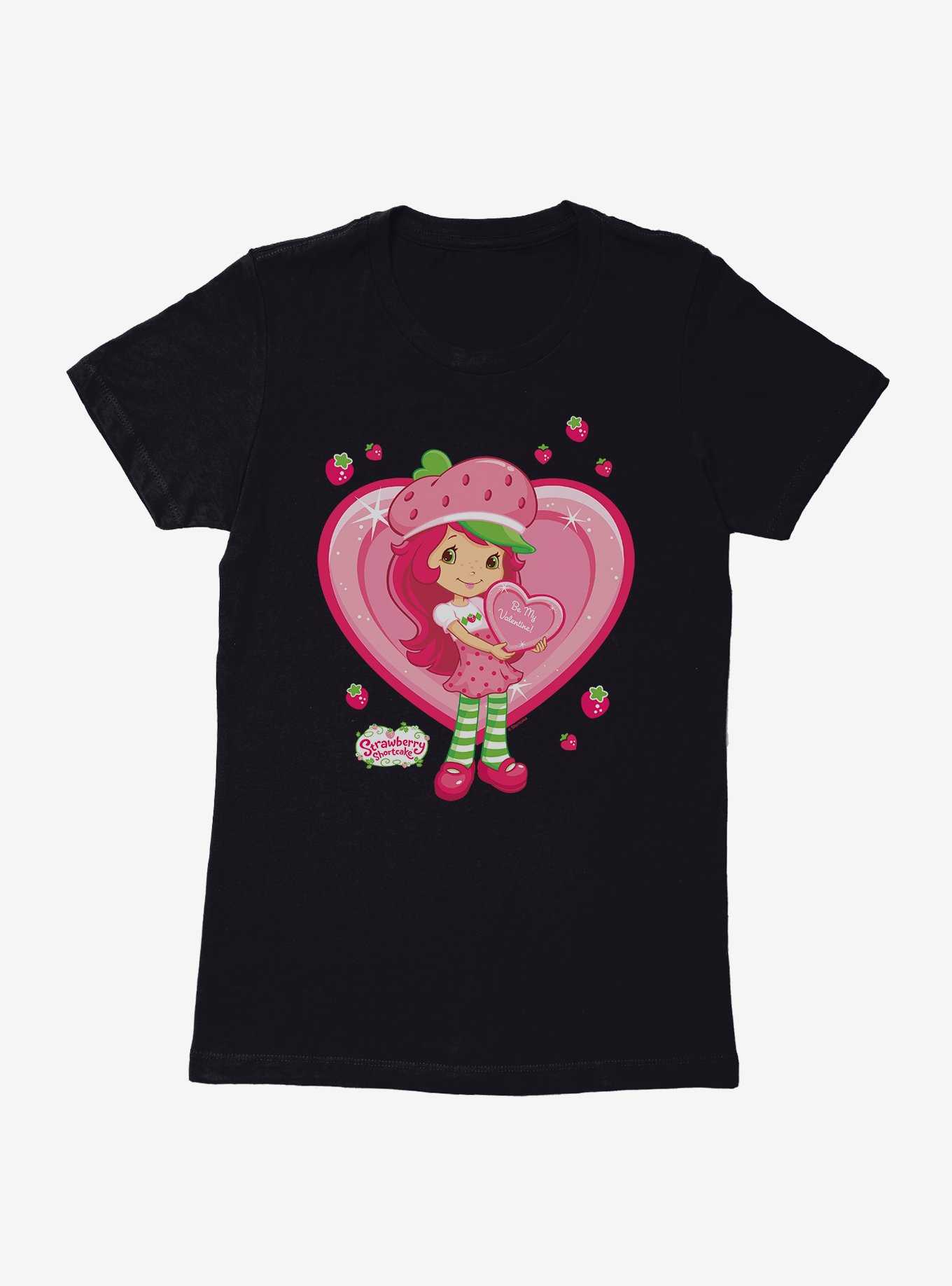 Strawberry Shortcake Be My Valentine Womens T-Shirt, , hi-res