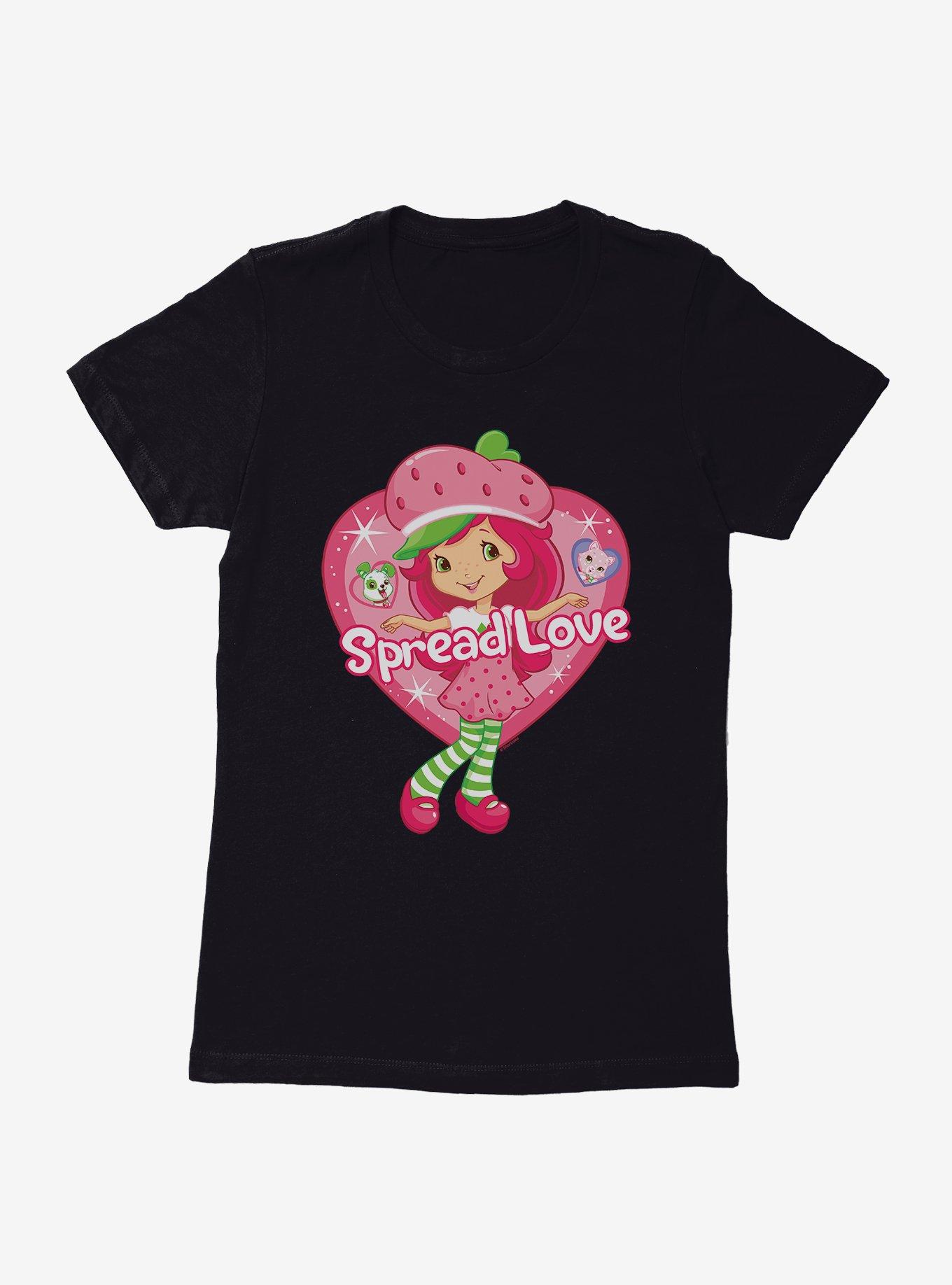 Strawberry Shortcake Spread Love Womens T-Shirt, , hi-res