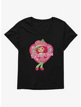 Strawberry Shortcake Spread Love Womens T-Shirt Plus Size, , hi-res