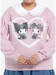 My Melody & Kuromi Lolita Lace Girls Sweatshirt Plus Size, MULTI, hi-res