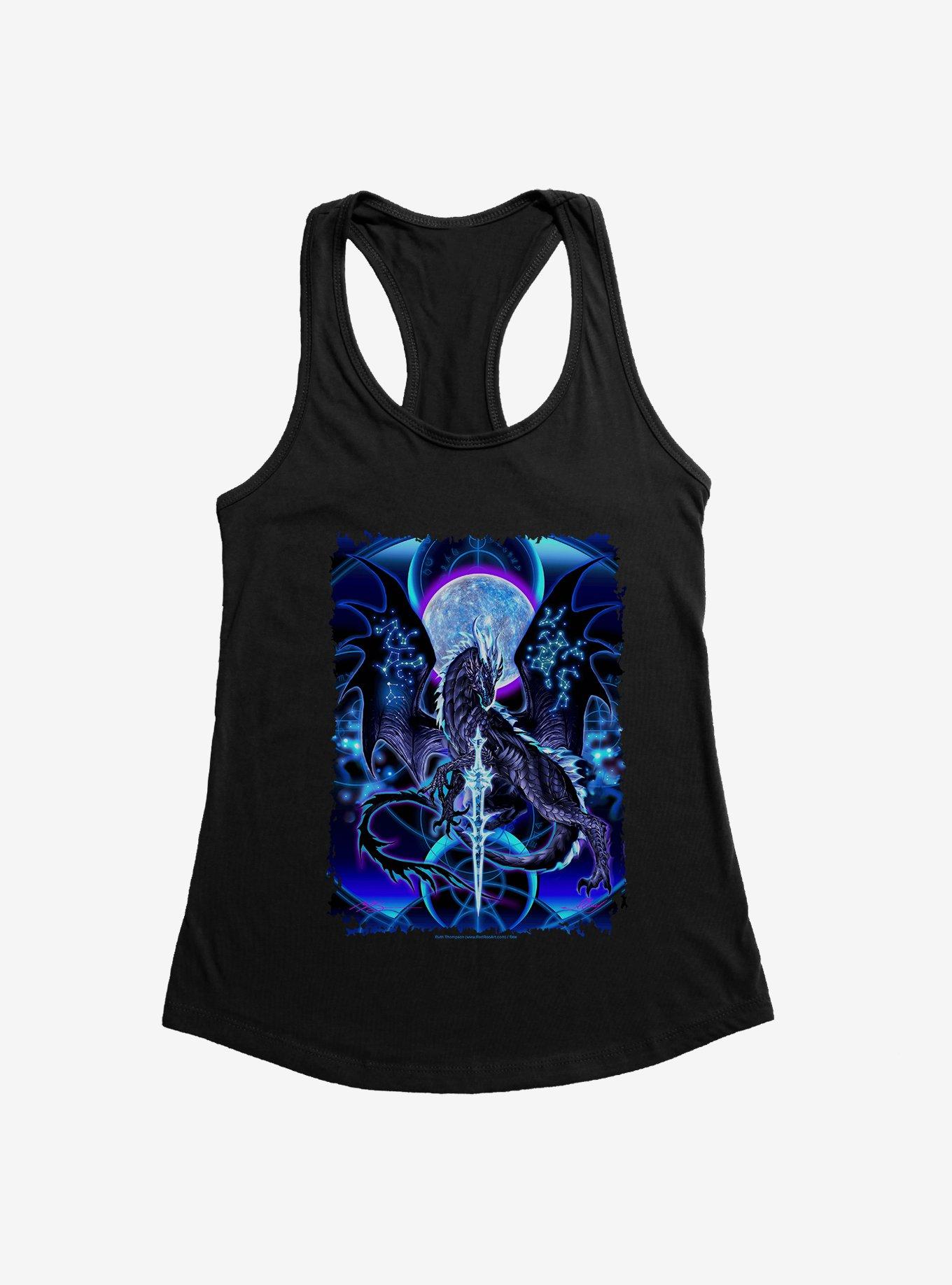 THRDLESS Dragonblade Nightblade Girls Tank by Ruth Thompson