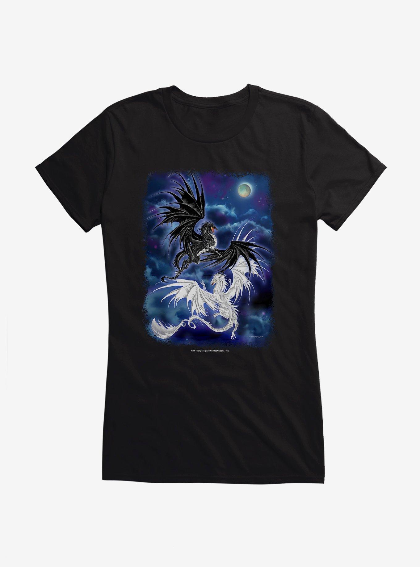 Twilight Duel Girls T-Shirt by Ruth Thompson, , hi-res
