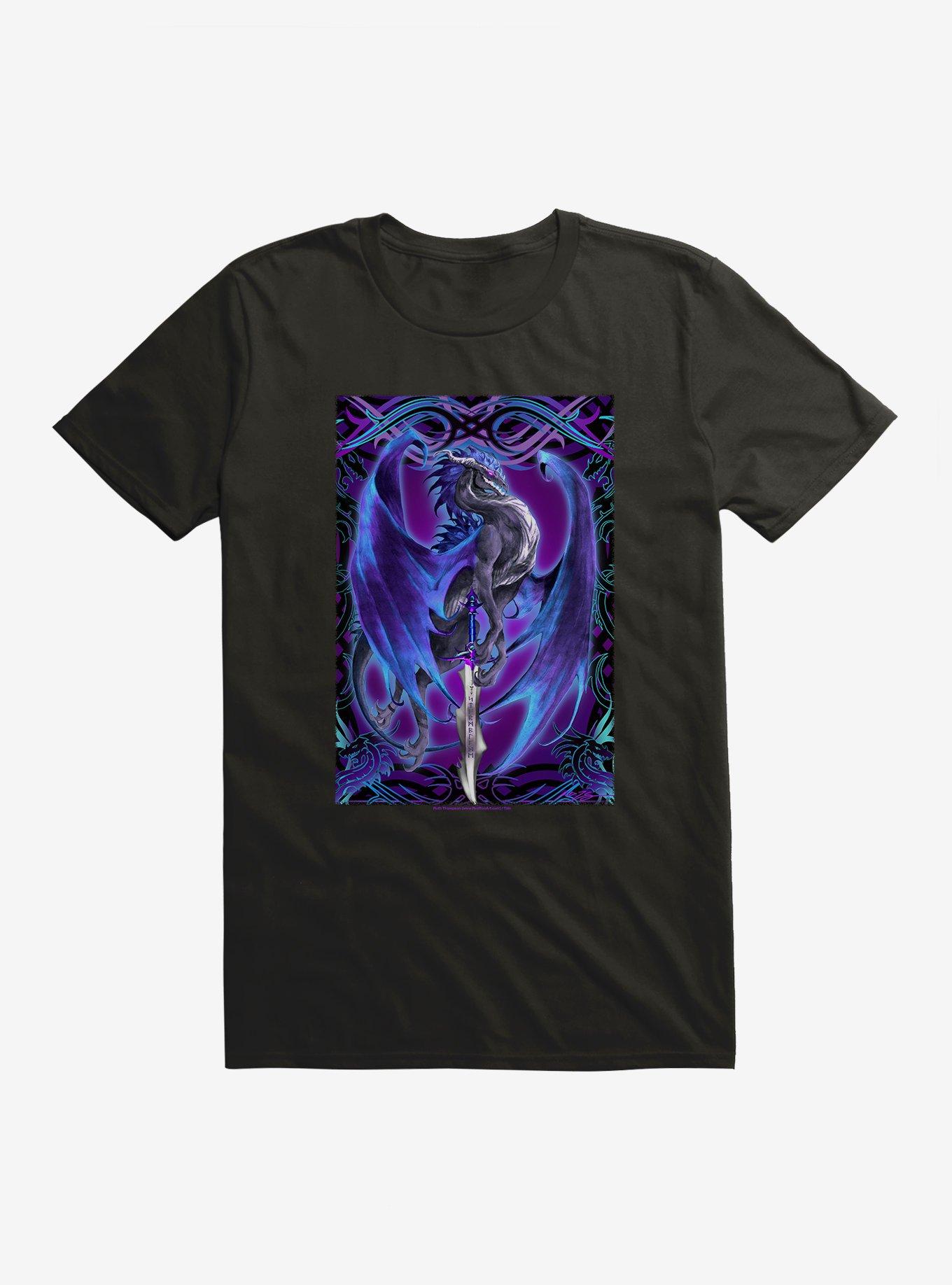 Dragonblade Stormblade T-Shirt by Ruth Thompson, , hi-res