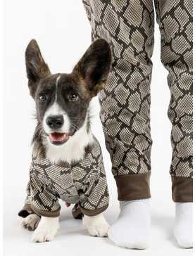 Matching Snakeskin Human & Dog Pajama, , hi-res