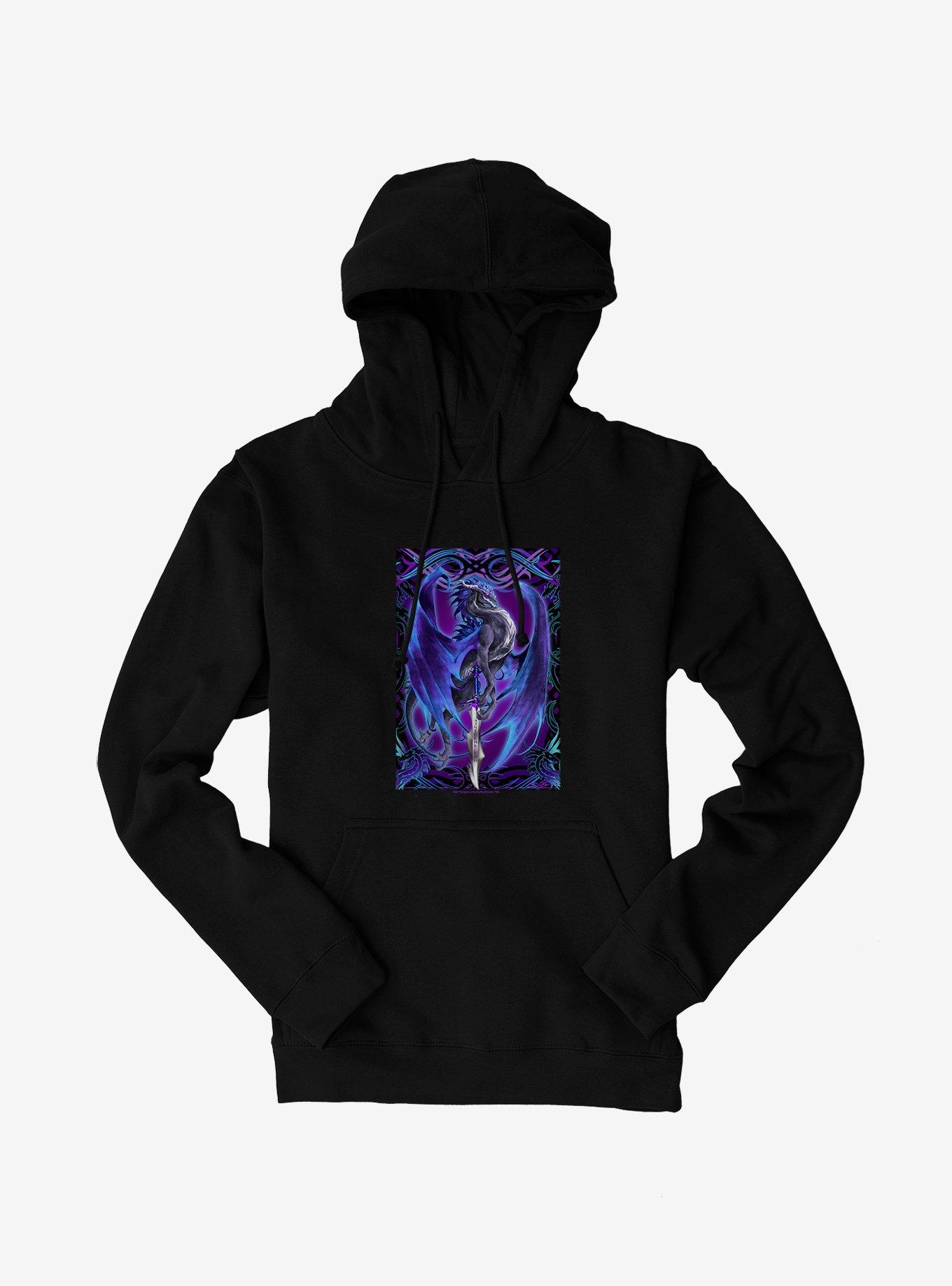 Dragonblade Stormblade Hoodie by Ruth Thompson, , hi-res