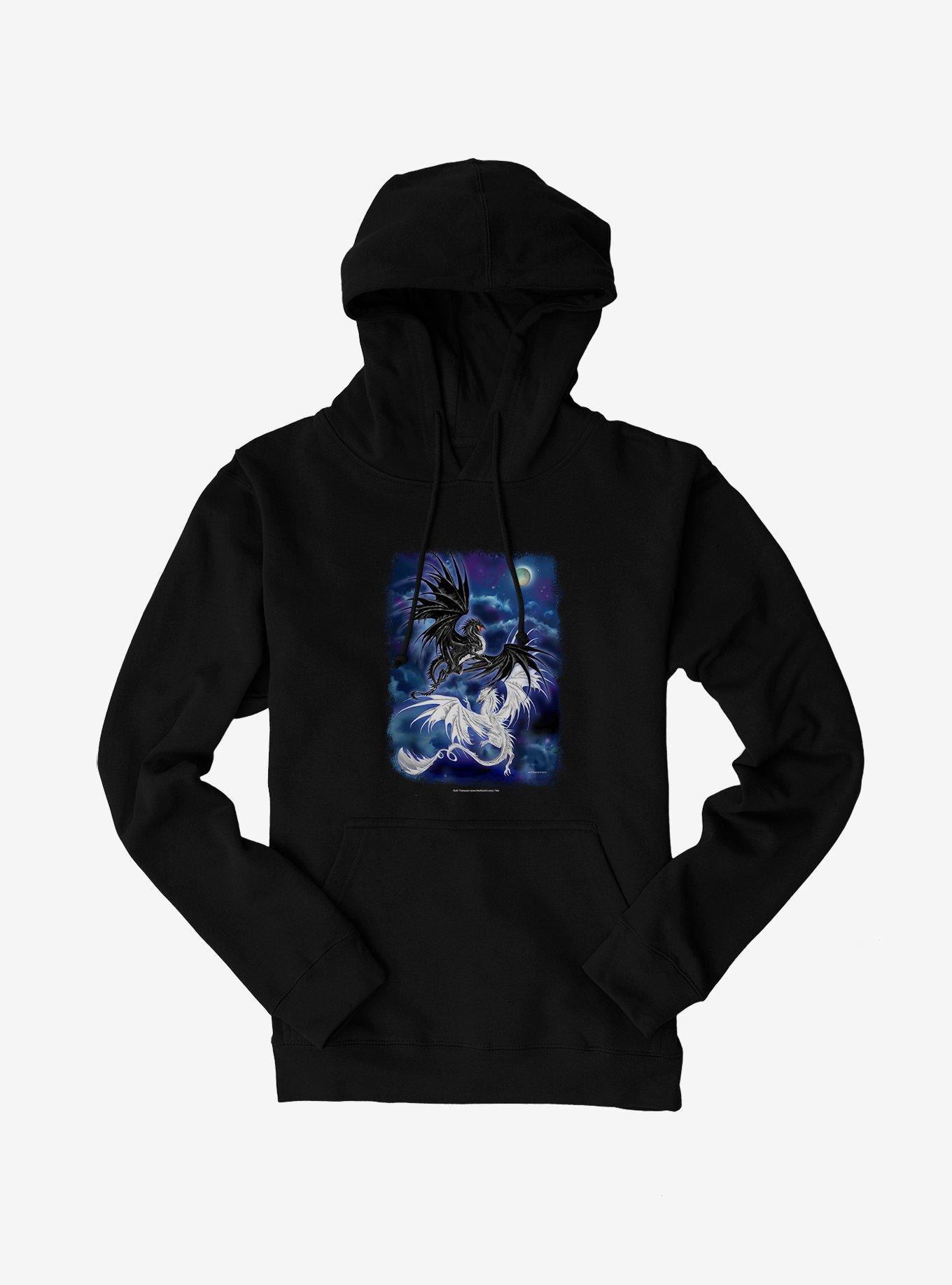 Twilight Duel Hoodie by Ruth Thompson, , hi-res