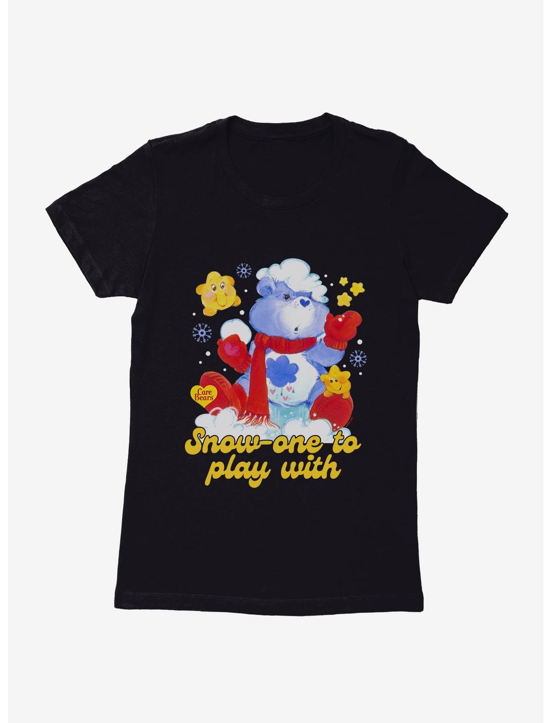 Care Bears Snow-one To Play With Womens T-Shirt, BLACK, hi-res
