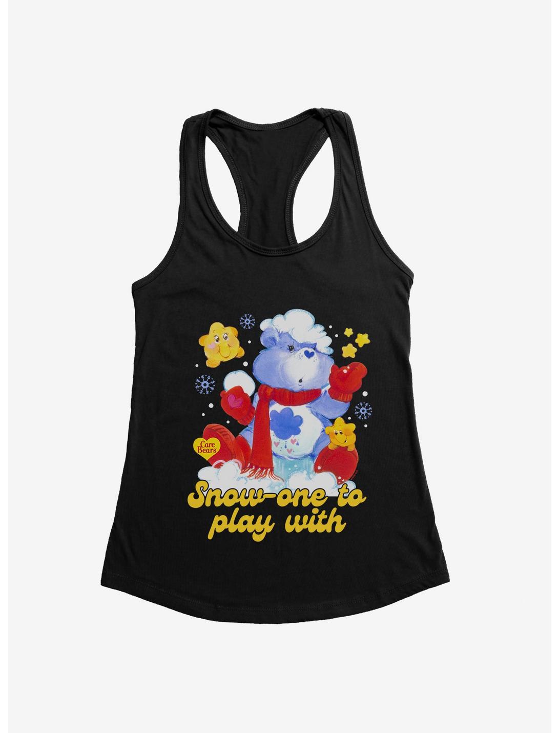 Care Bears Snow-one To Play With Womens Tank Top, BLACK, hi-res