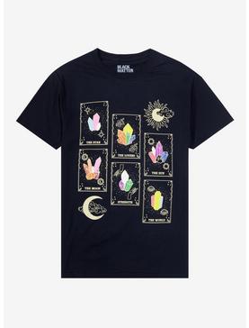 Pride Tarot Card Crystals Boyfriend Fit Girls T-Shirt, , hi-res