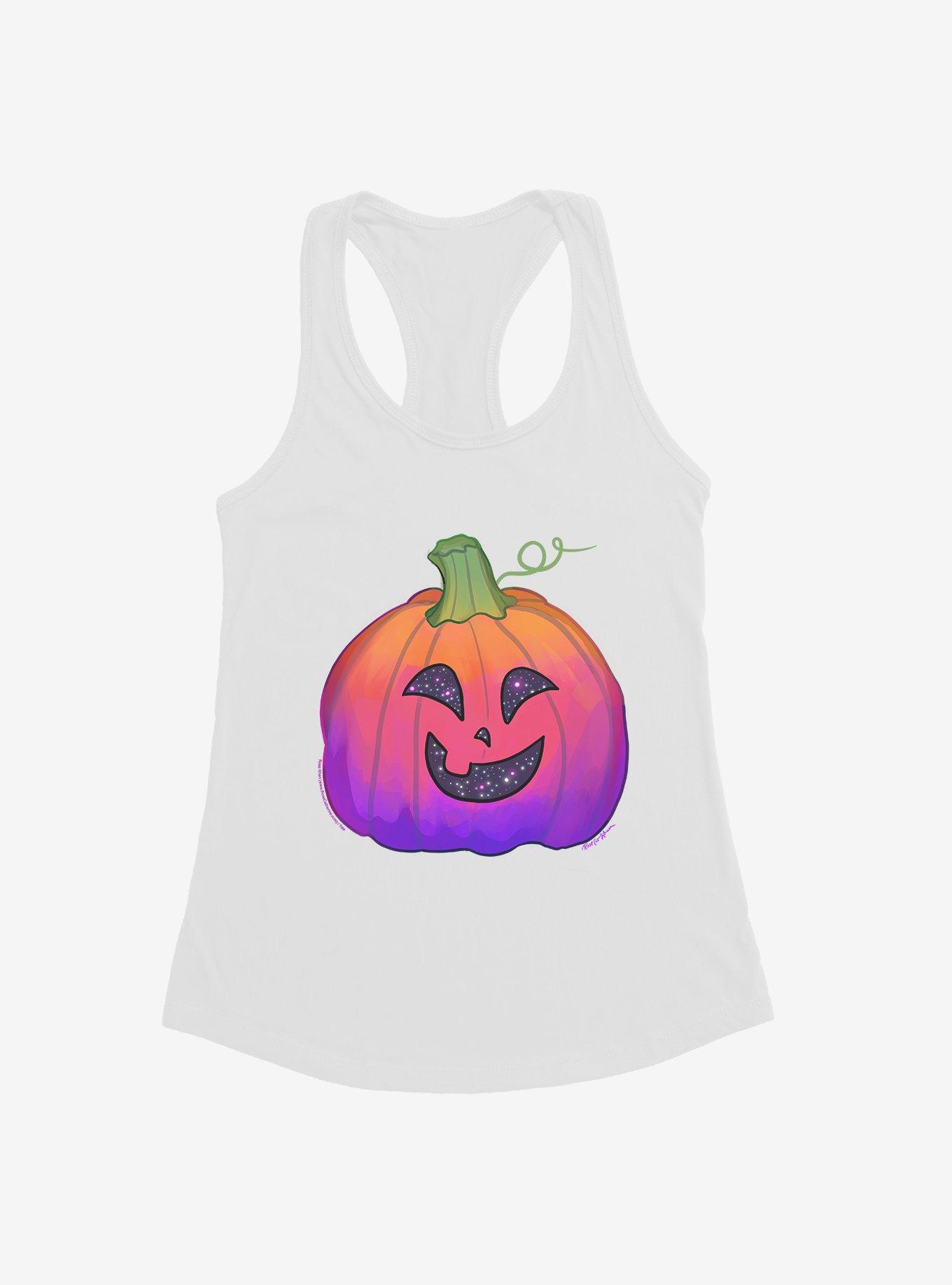 Celestial Smile Pumpkin Girls Tank by Rose Catherine Khan