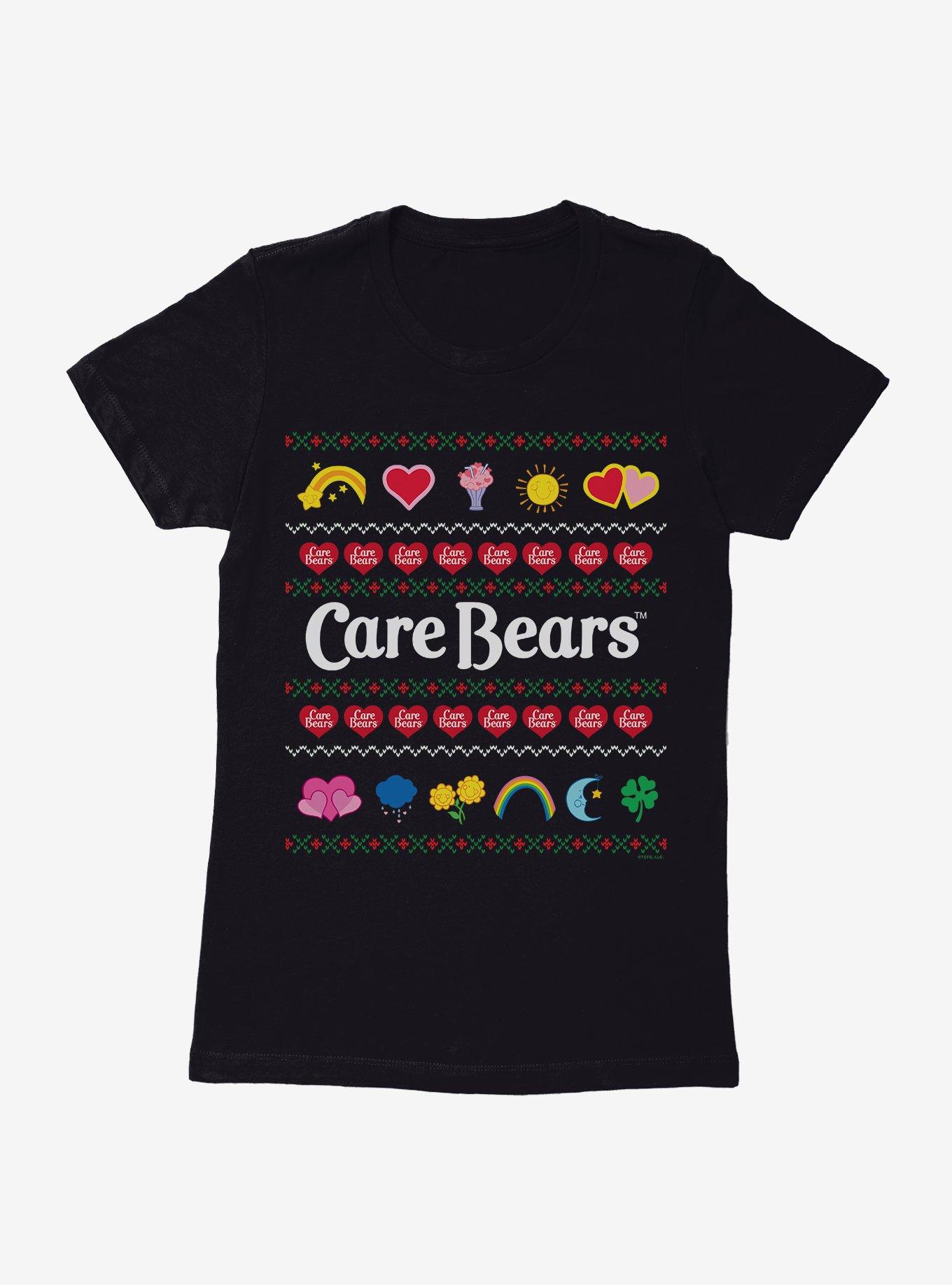 Care Bears Ugly Holiday Pattern Womens T-Shirt, , hi-res