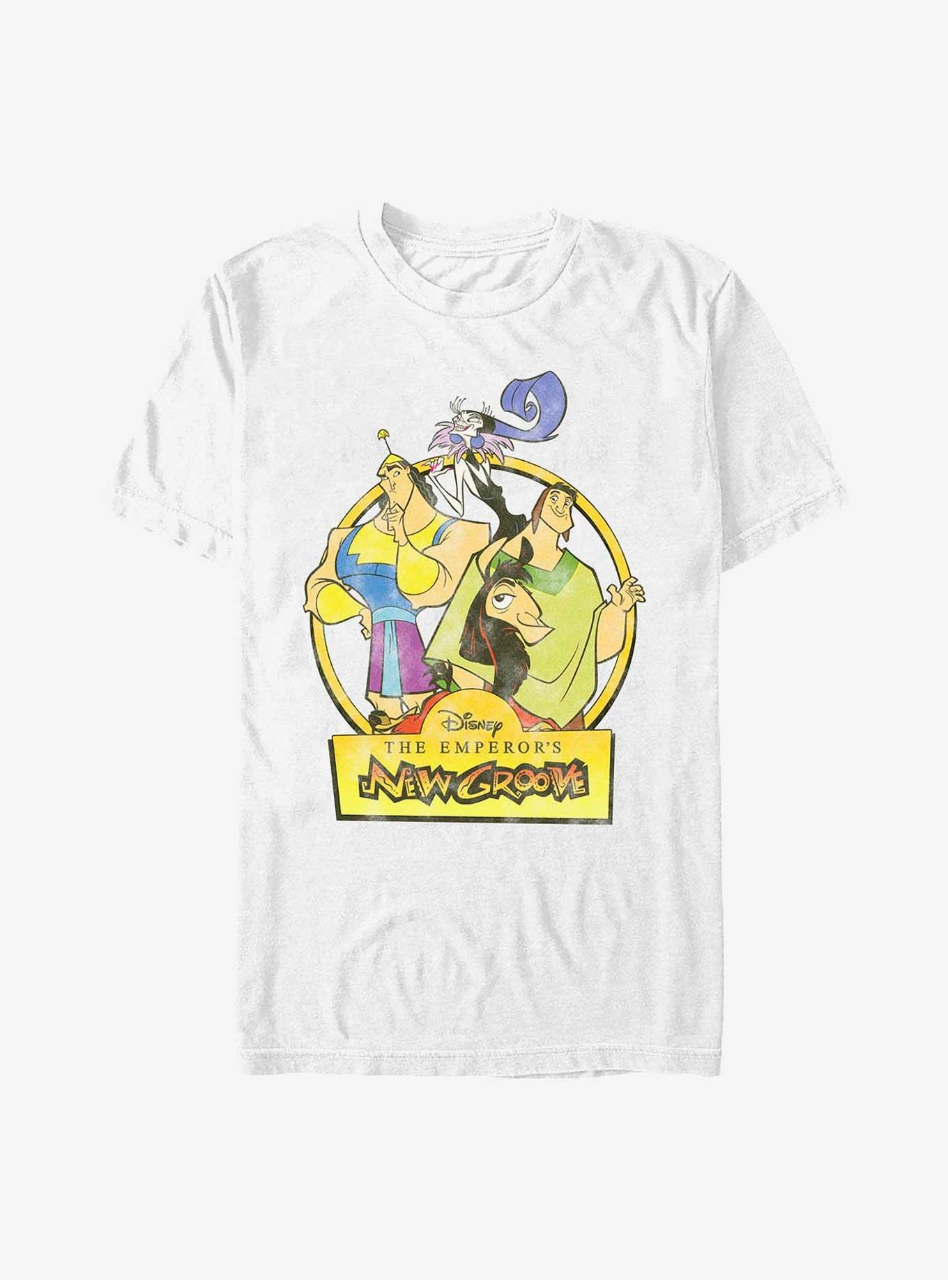 Disney The Emperor's New Groove Kronk, Yzma, Kuzco, and Pacha Logo T-Shirt, , hi-res