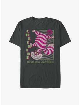 Disney Alice In Wonderland Cheshire Cat We're All Mad Here T-Shirt, , hi-res
