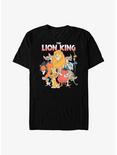 Disney The Lion King Gang's All Here T-Shirt, BLACK, hi-res