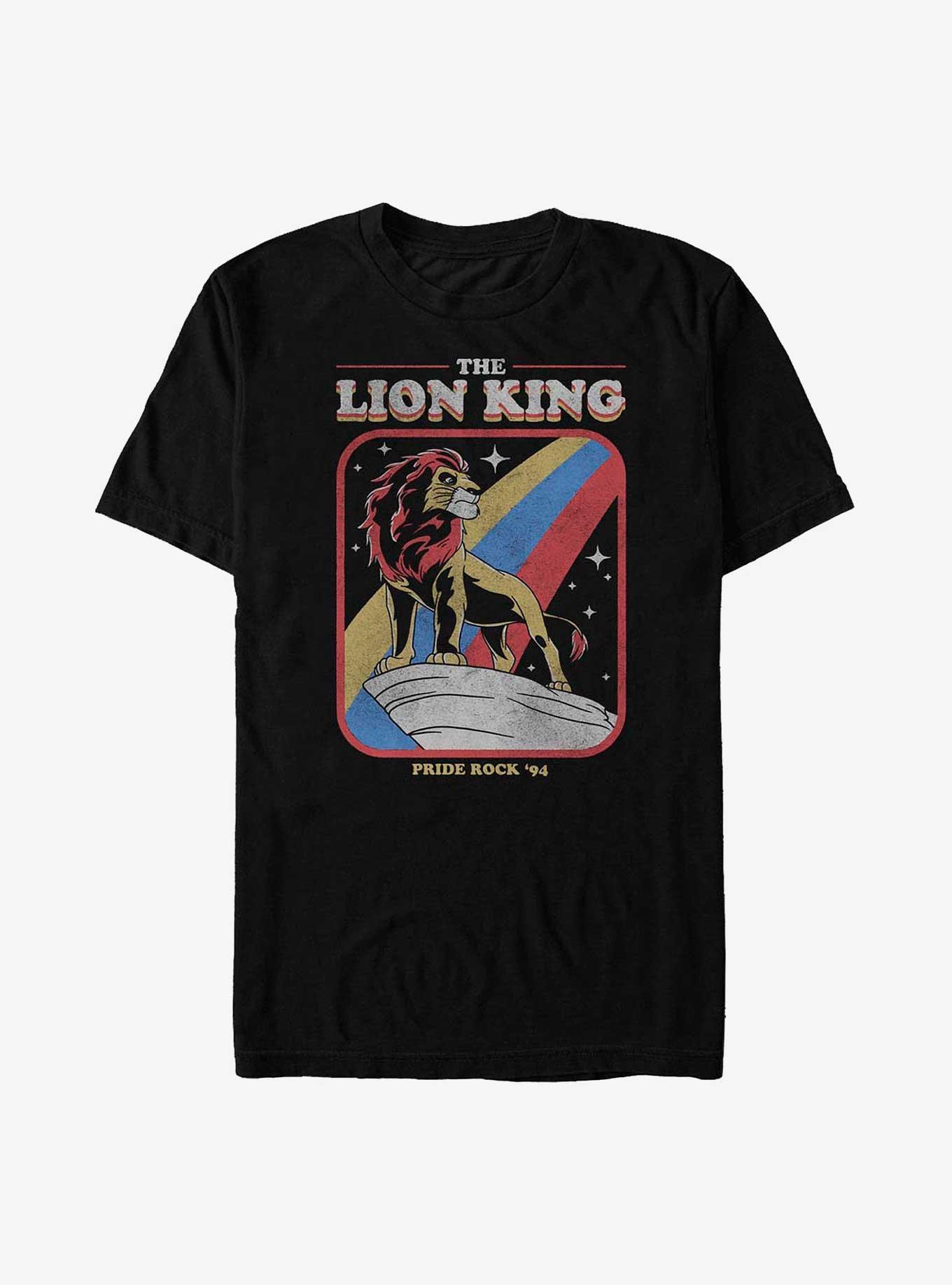 Disney The Lion King Simba On Pride Rock T Shirt BLACK Hot Topic