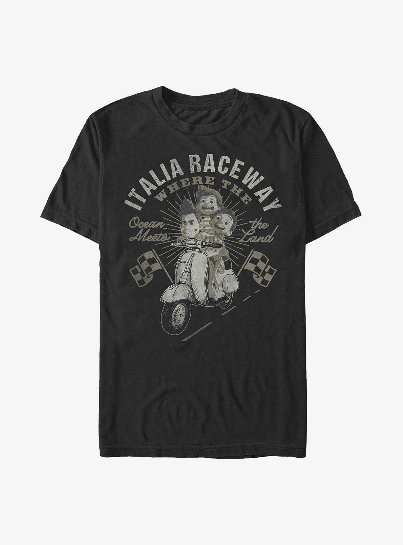 Disney Pixar Luca Italia Raceway T-Shirt, BLACK, hi-res