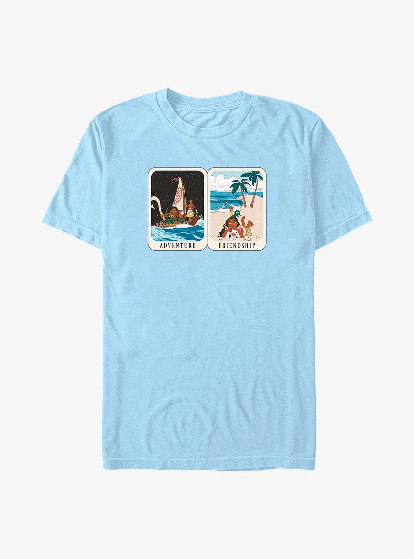 Disney Moana Adventure & Friendship Tarot Card T-Shirt, , hi-res