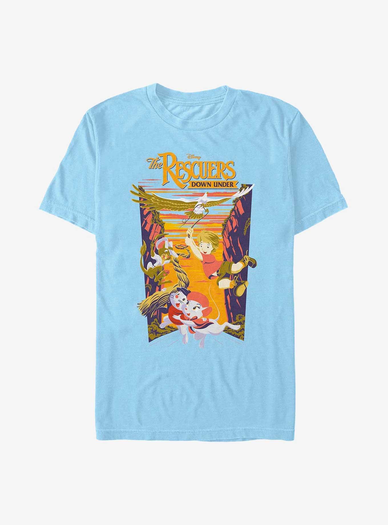Disney The Rescuers Down Under Adventure Poster T-Shirt, , hi-res