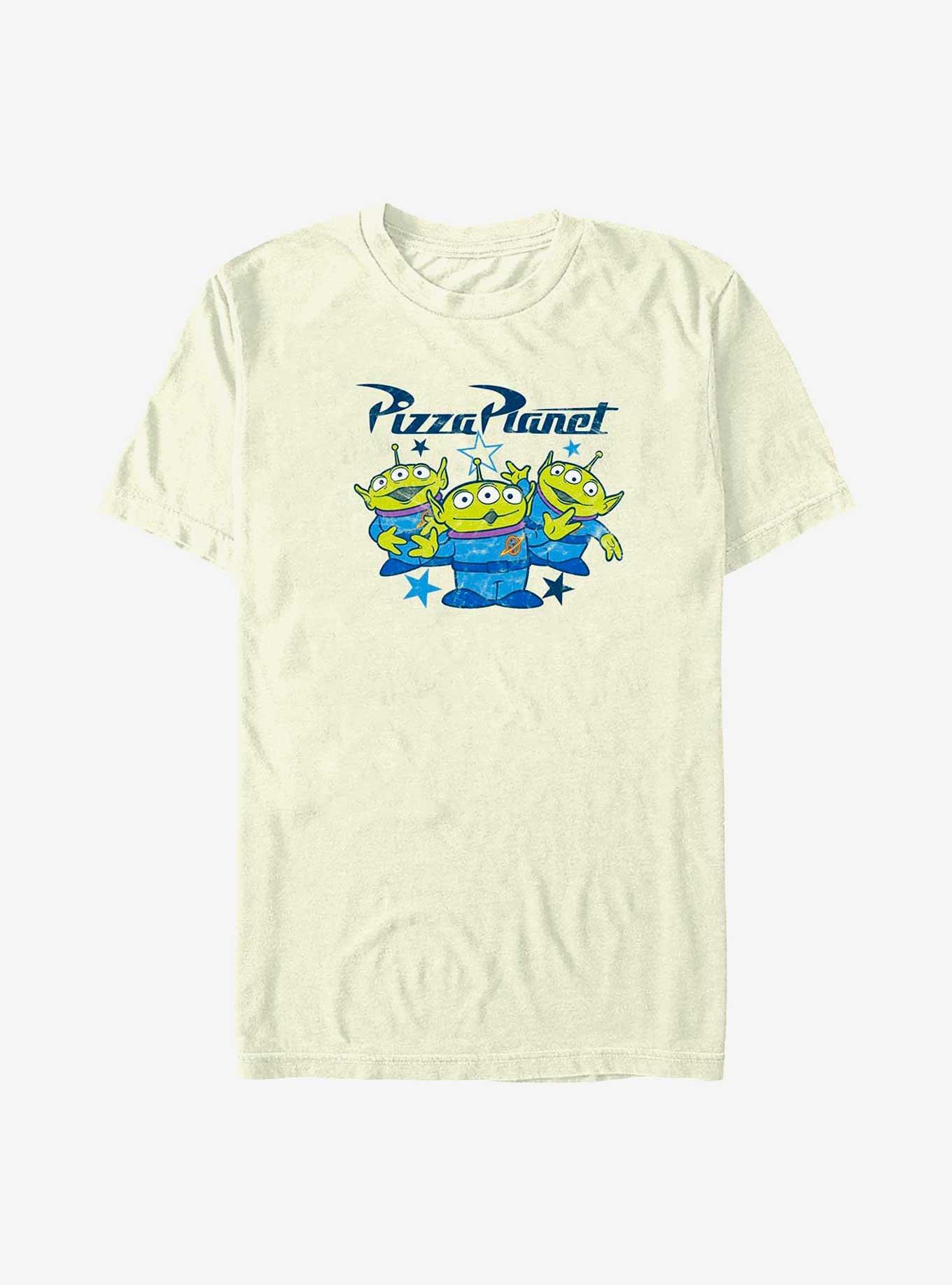 Disney Pixar Toy Story Pizza Planet Alien Friends T-Shirt, NATURAL, hi-res