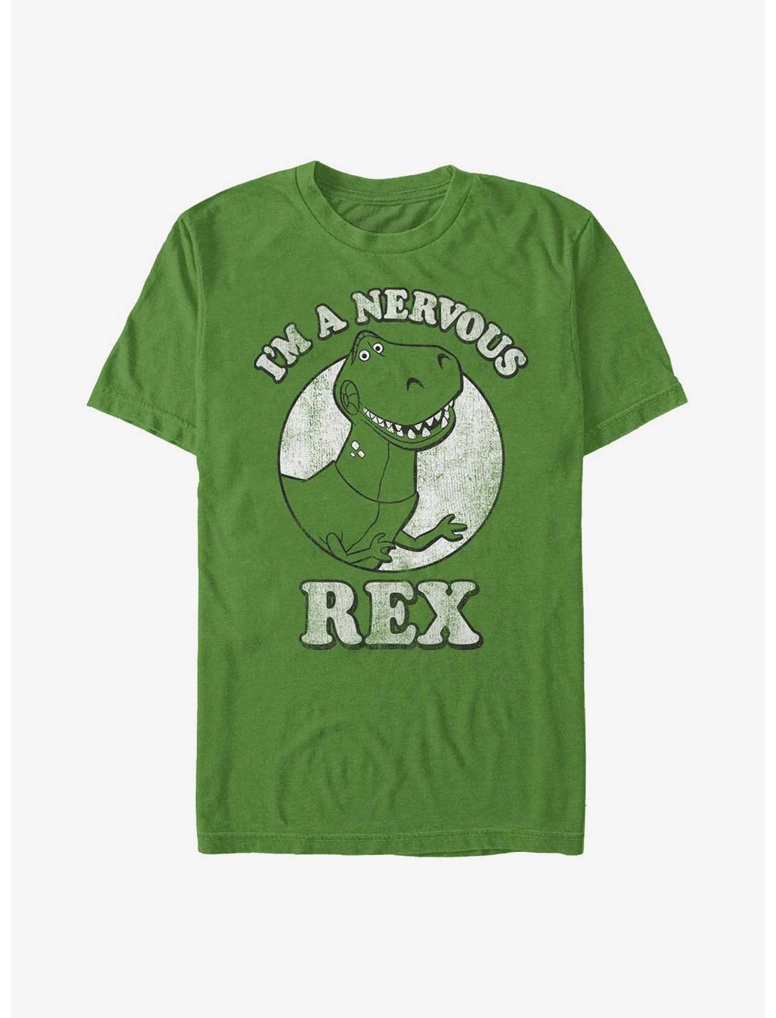 Disney Pixar Toy Story I'm A Nervous Rex T-Shirt, KELLY, hi-res