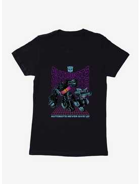 Transformers Autobots Never Give Up Womens T-Shirt, , hi-res