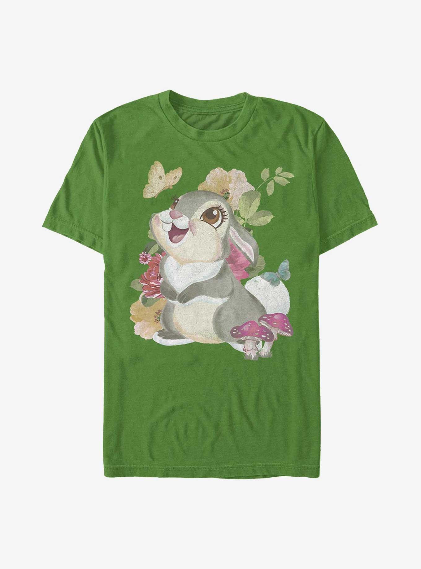 Disney Bambi Thumper Vintage Painting T-Shirt, KELLY, hi-res