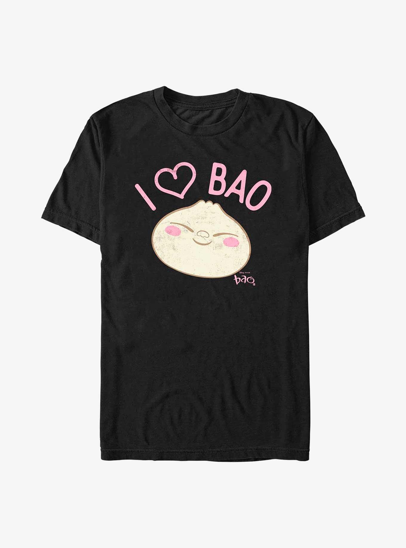 Disney Pixar Bao I Love Bao T-Shirt, BLACK, hi-res