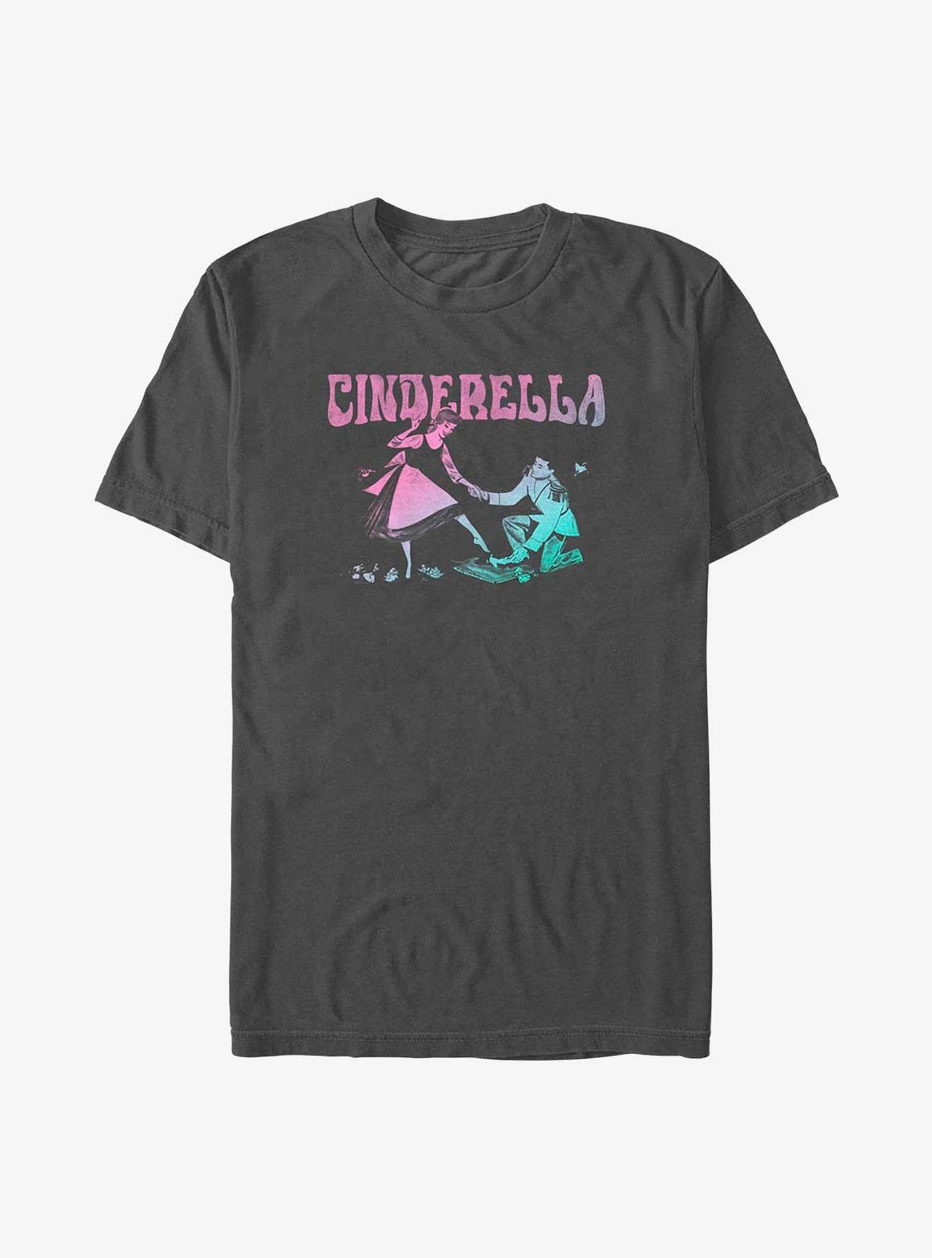 Disney Cinderella If The Shoe Fits T-Shirt, CHARCOAL, hi-res