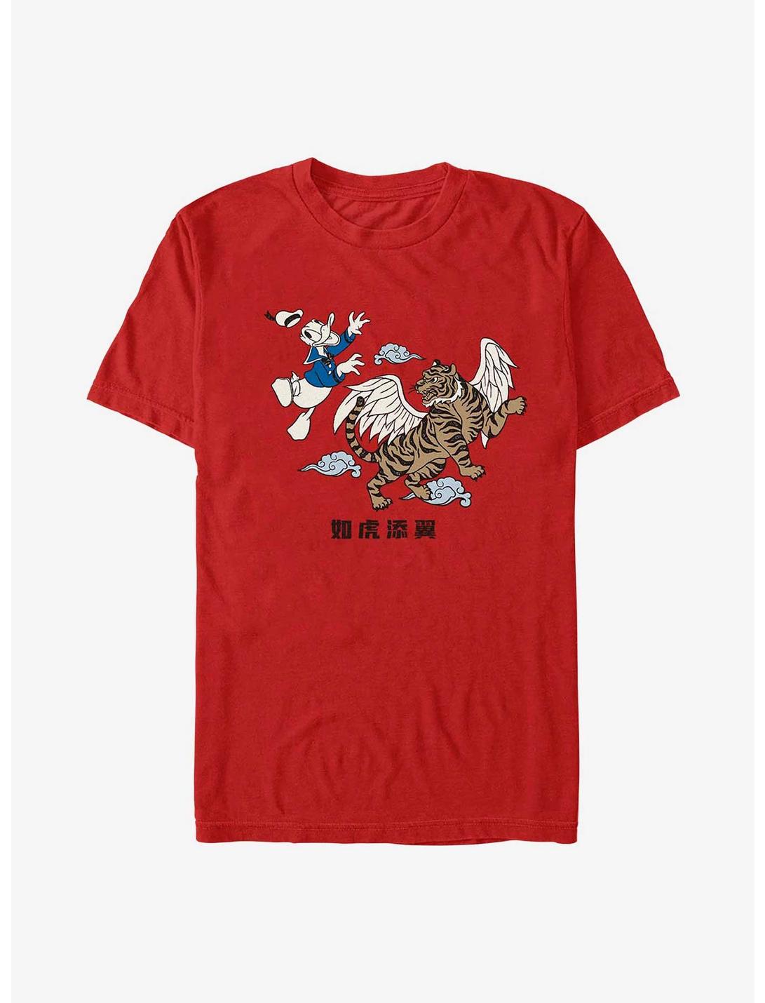 Disney Donald Duck Winged Tiger T-Shirt, RED, hi-res