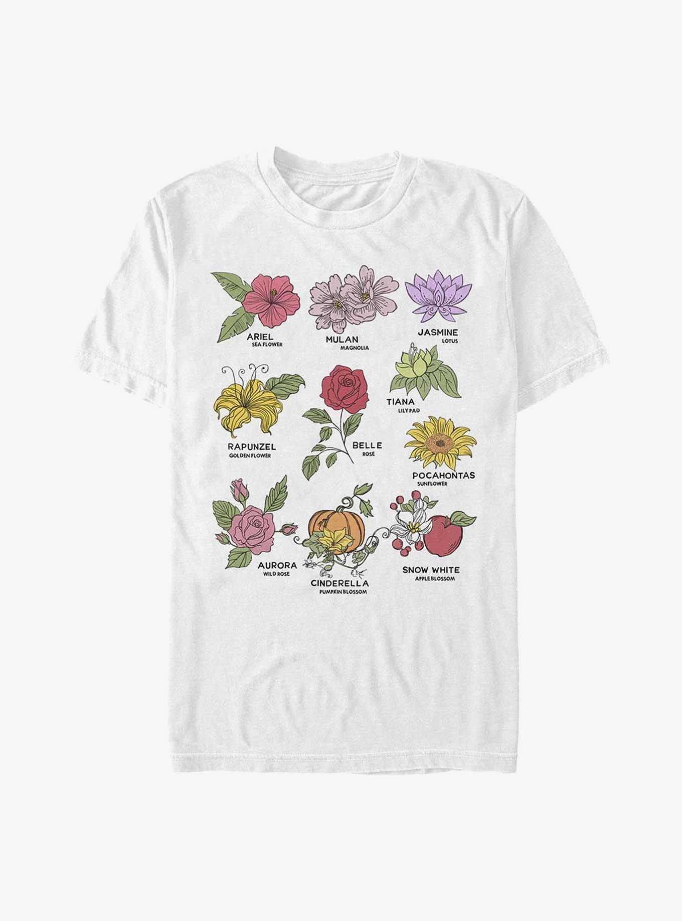 Disney Princess Flowers T-Shirt