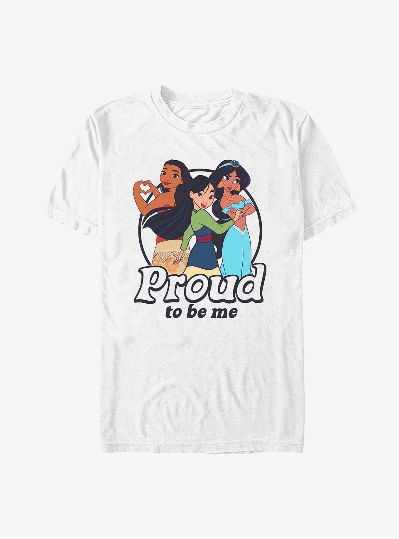 Disney Princesses Proud To Be Me T-Shirt, WHITE, hi-res