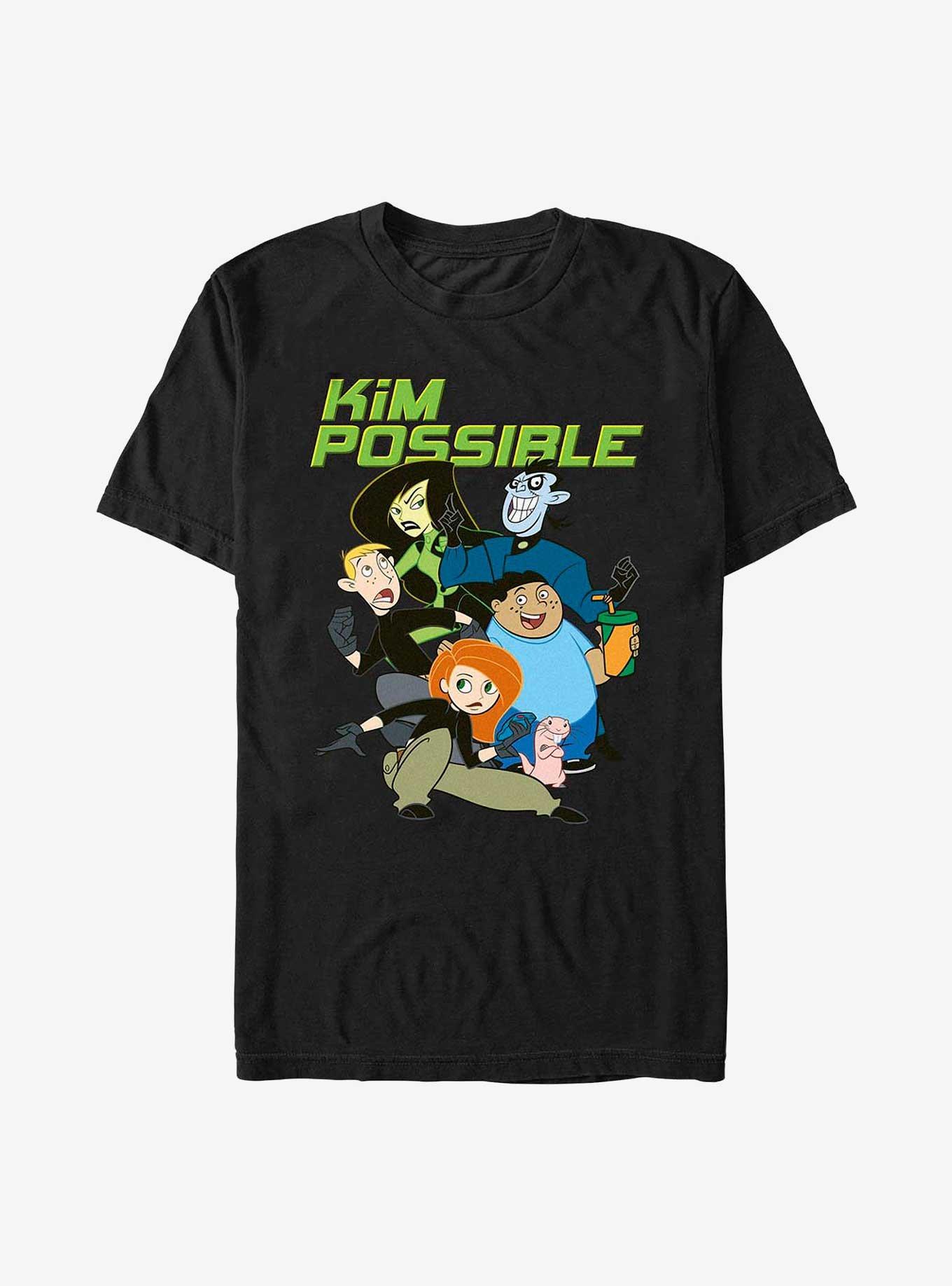 Disney Kim Possible Heroes and Villains T-Shirt, BLACK, hi-res