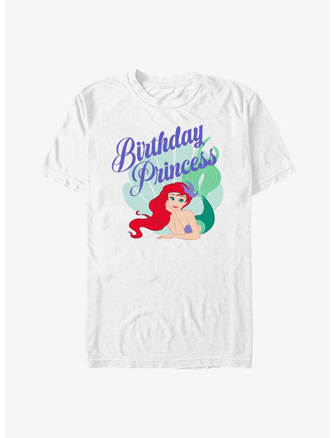 Disney The Little Mermaid Ariel Birthday Princess T-Shirt, WHITE, hi-res