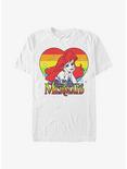Disney The Little Mermaid Rainbow Heart Ariel T-Shirt, WHITE, hi-res