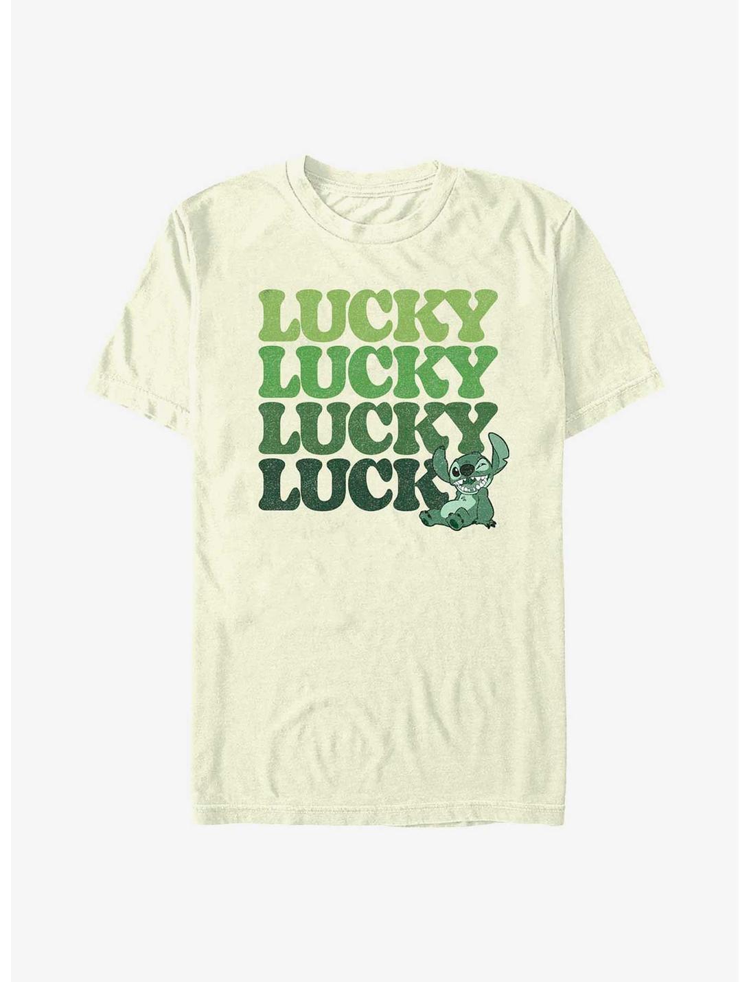 Disney Lilo & Stitch Lucky Stitch T-Shirt, NATURAL, hi-res