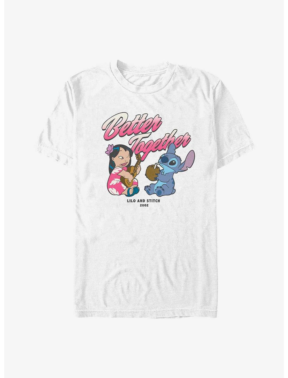 Disney Lilo & Stitch Better Together T-Shirt, WHITE, hi-res