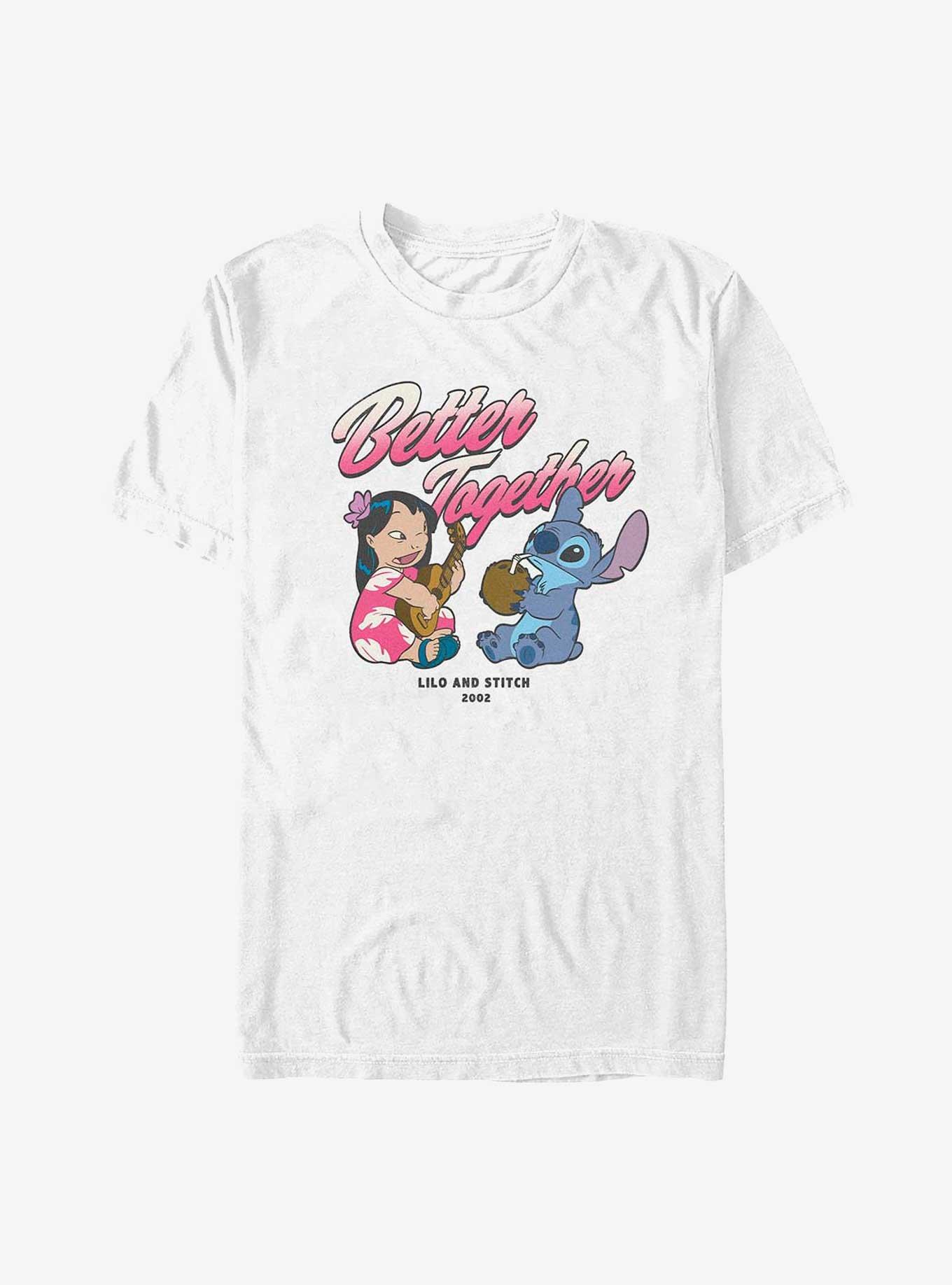 Disney Lilo & Stitch Better Together T-Shirt, WHITE, hi-res