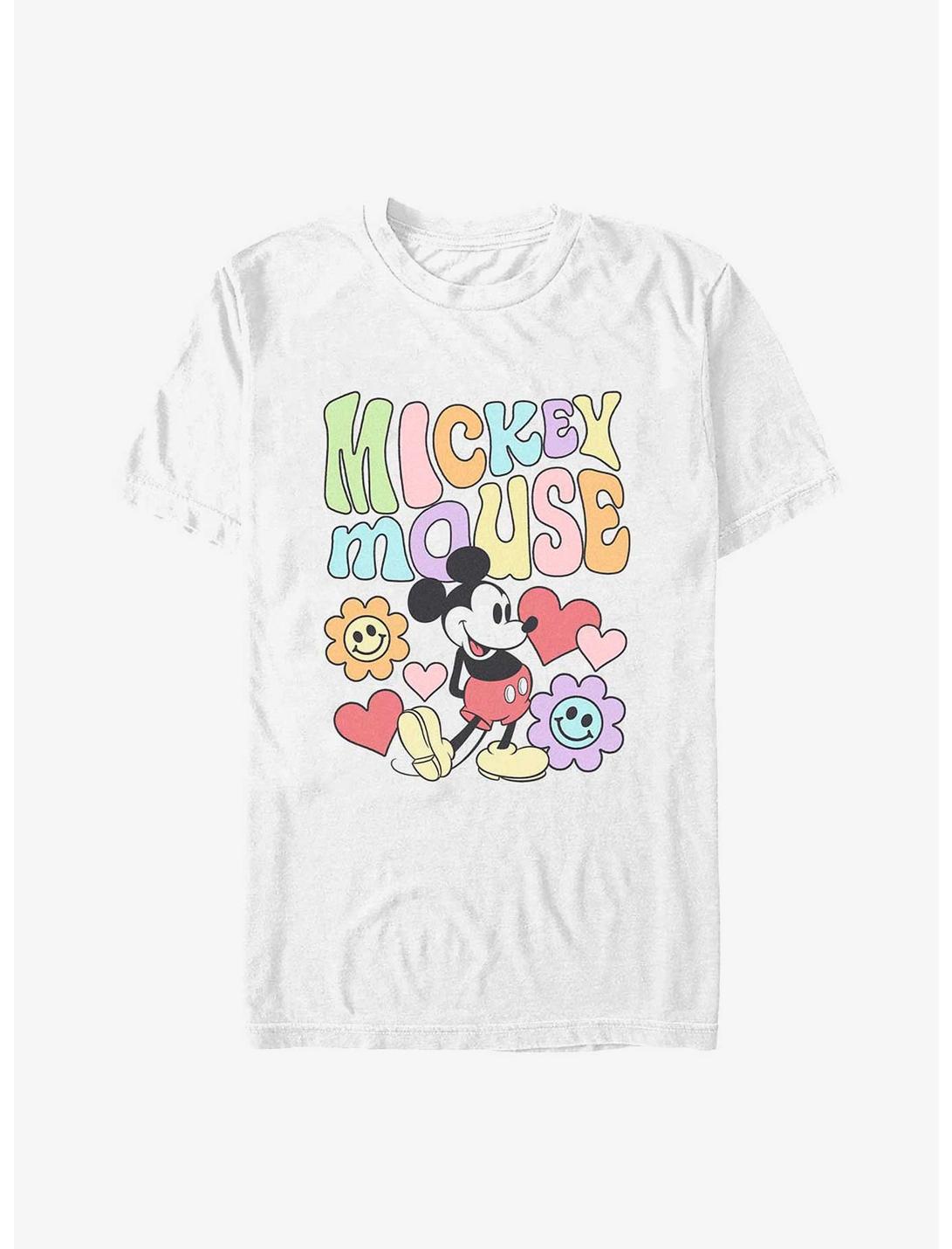 Disney Mickey Mouse 70's Style Mickey Mouse T-Shirt, WHITE, hi-res