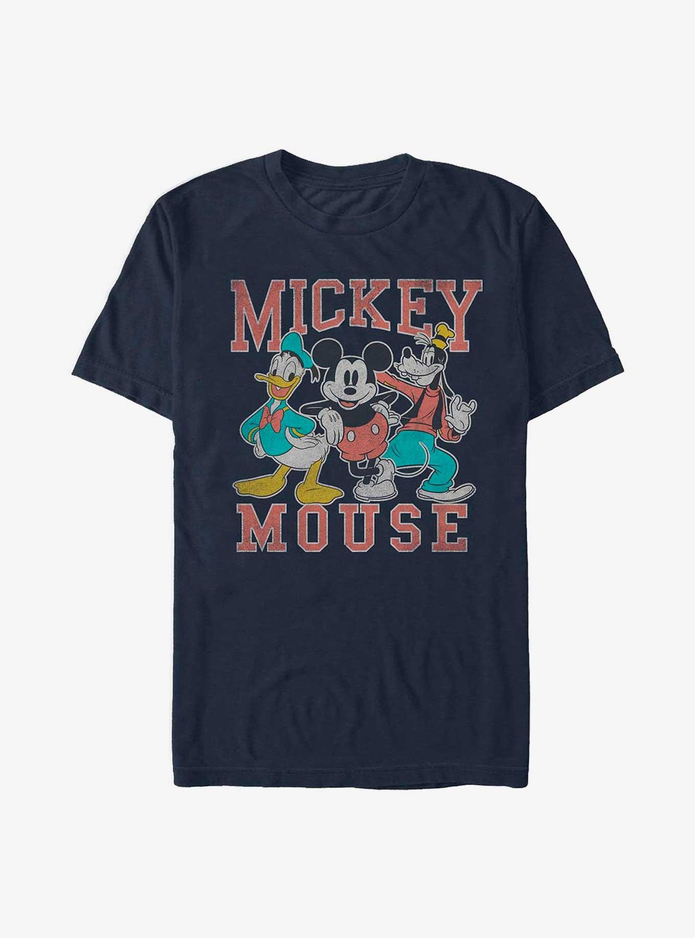 Disney Mickey Mouse Mickey, Donald, & Goofy T-Shirt - BLUE | Hot Topic