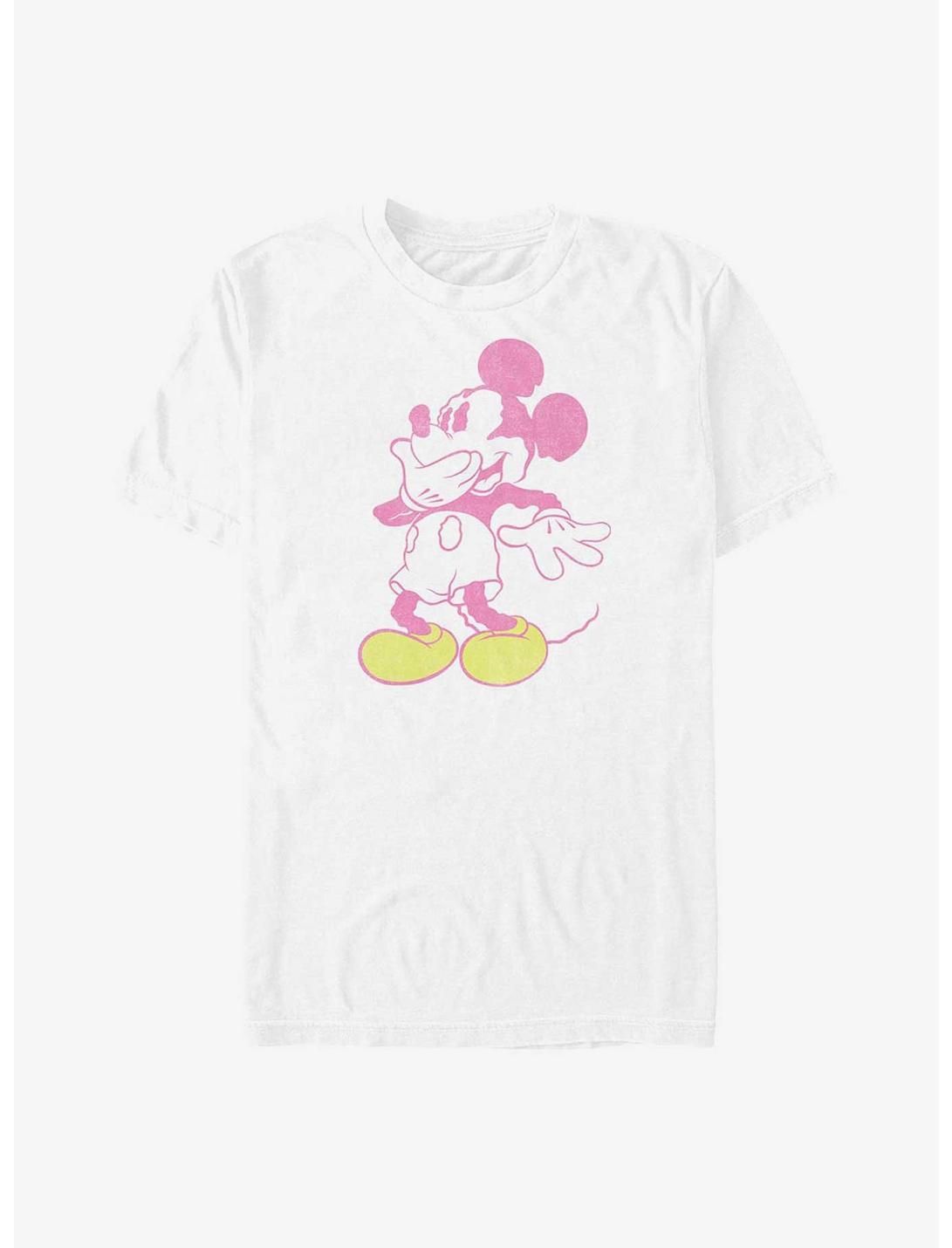 Disney Mickey Mouse Pop Laughing Mouse T-Shirt, WHITE, hi-res