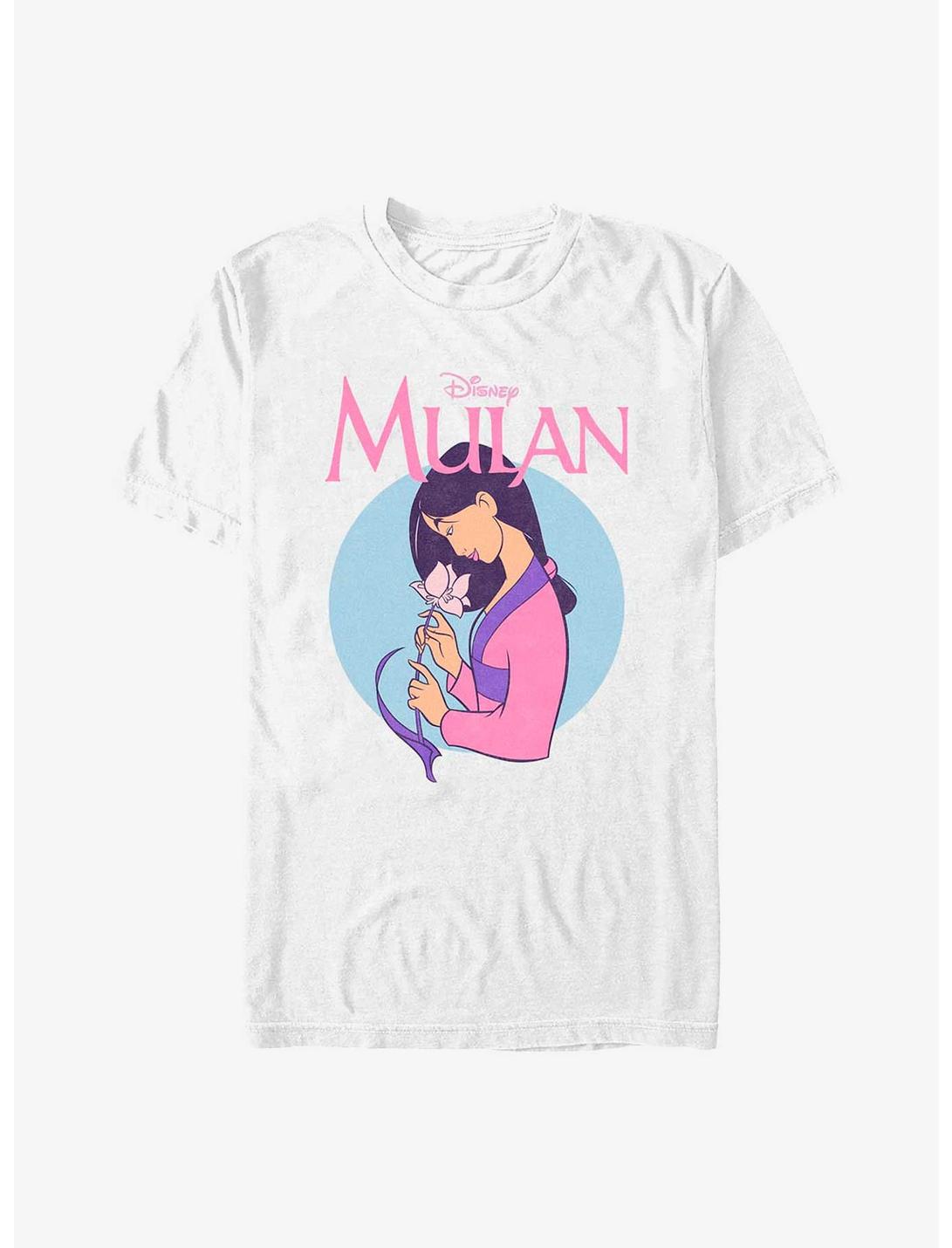 Disney Mulan Magnolia Mulan Portriat T-Shirt, WHITE, hi-res