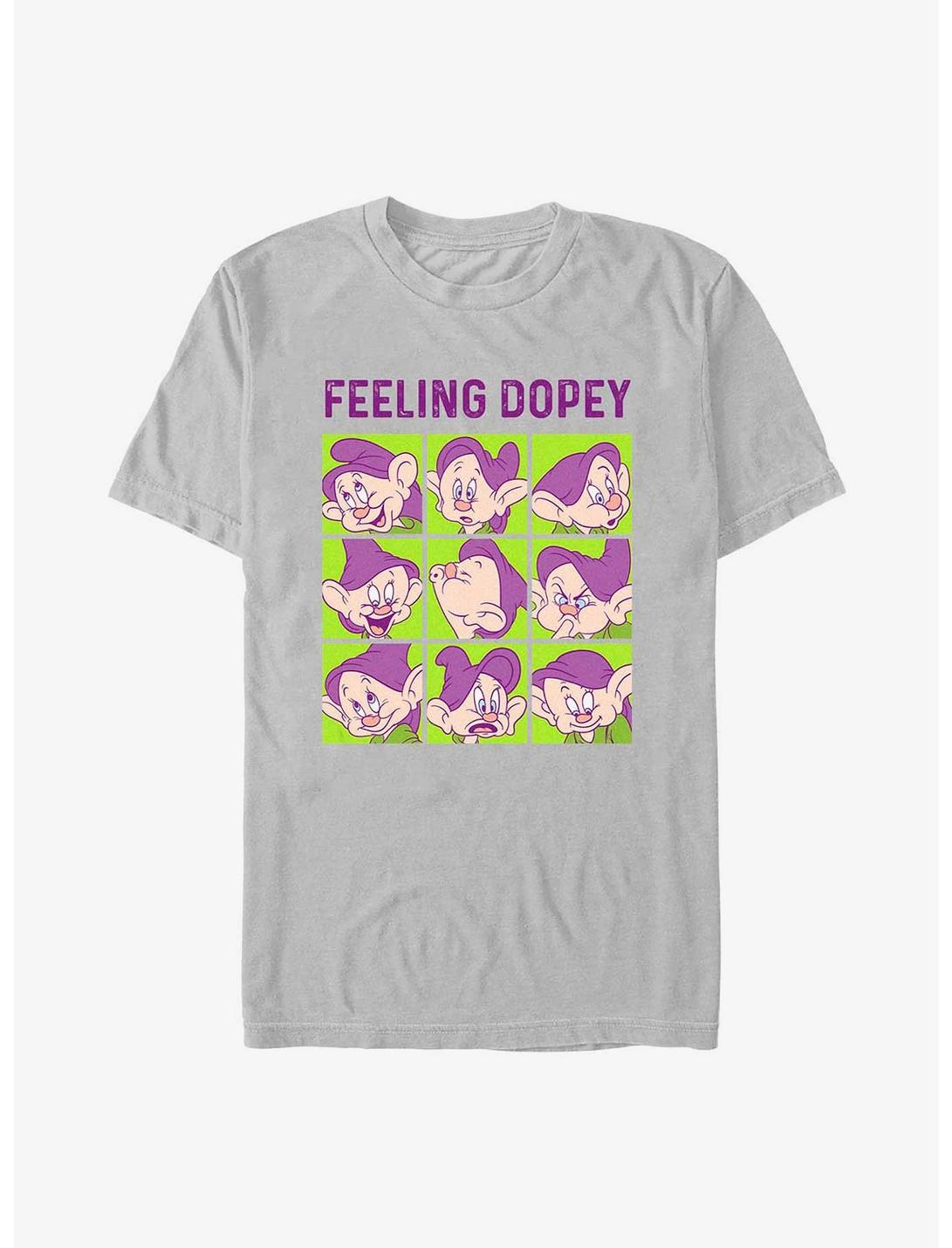Disney Snow White and the Seven Dwarfs Feeling Dopey T-Shirt, SILVER, hi-res